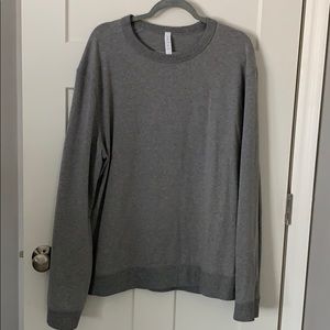 Men’s lululemon sweatshirt xl gray
